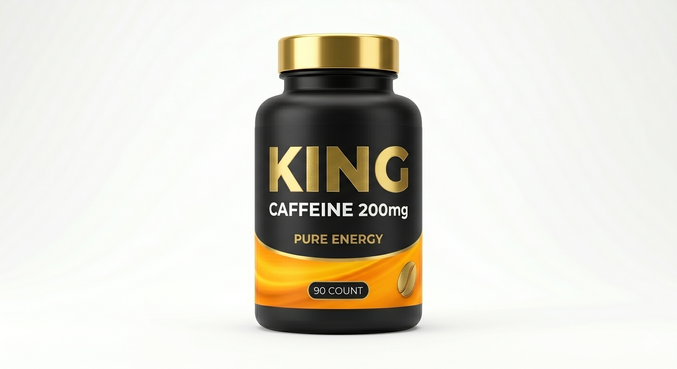 KING Caffeine 200mg Capsules